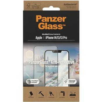 PanzerGlass Apple iPhone 13/13 Pro/14 s Anti-reflexní vrstvou a instalačním rámečkem (2787)