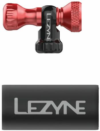 Lezyne Control Drive Head Only Neoprene Red/Hi Gloss CO2 pumpa