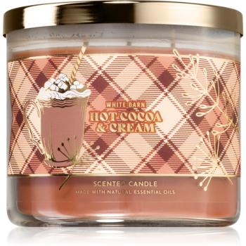 Bath & Body Works Hot Cocoa & Cream vonná svíčka 411 g