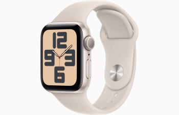 Apple Watch SE/40mm/Starlight/Sport Band/Starlight/-M/L