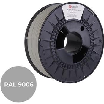 C-TECH filament PREMIUM LINE PLA bílý hliník RAL9006 (3DF-P-PLA1.75-9006)