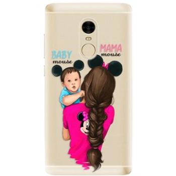iSaprio Mama Mouse Brunette and Boy pro Xiaomi Redmi Note 4 (mmbruboy-TPU2-RmiN4)