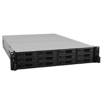 Synology SA3600 12-bay NAS, rack 2U, CPU 12-Core Xeon D-1567, RAM 16GB, 2x PCIe, SAS/SATA, 2/4x 10/1G LAN, SA3600