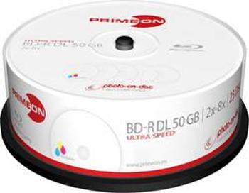 Blu-ray BD-R DL 50 GB Primeon vřeteno, 2761319, s potiskem, 25 ks