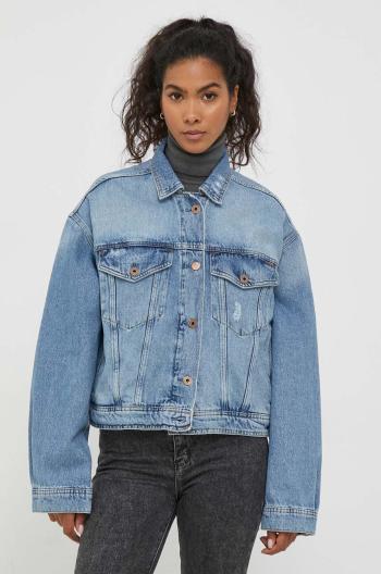 Džínová bunda Pepe Jeans Turner dámská, přechodná, oversize