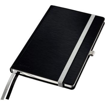 LEITZ Style A5, 80 listů, čistý, tvrdé desky, černý (44520094)