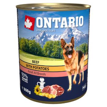 Konzerva Ontario Beef, Potatoes, Sunflower Oil 800g