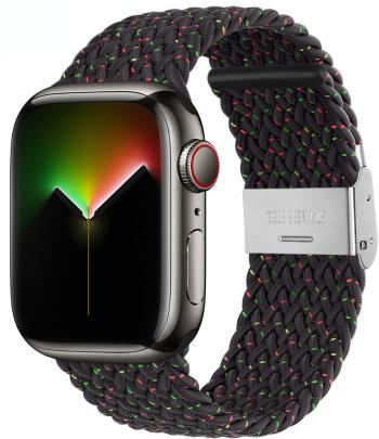 4wrist Nylonový řemínek pro Apple Watch 42/44/45/49 mm - Black