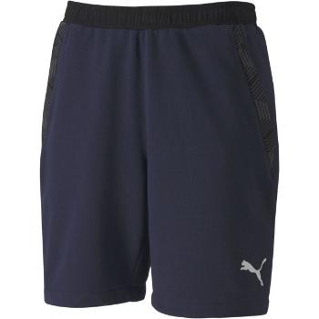 Puma TEAM FINAL 21 CASUALS SHORTS Pánské kraťasy, tmavě modrá, velikost S