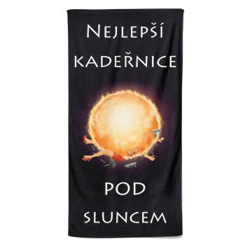 Osuška Nejlepší kadeřnice pod sluncem (Velikost osušky: 70x140cm)