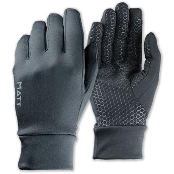 Matt RUNNER GLOVES Běžecké rukavice, černá, velikost M