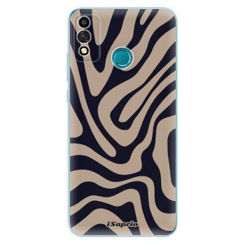 Odolné silikonové pouzdro iSaprio - Zebra Black - Honor 9X Lite