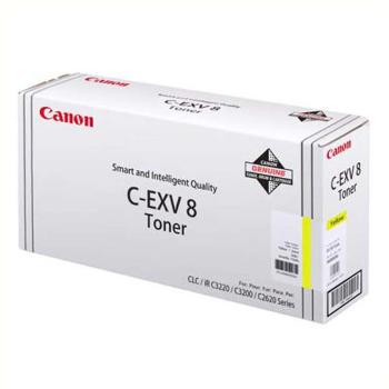 CANON C-EXV8 Y - originální toner, žlutý, 25000 stran