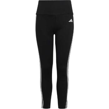 adidas ESSENTIALS AEROREADY 3-STRIPES HIGH-WAISTED Dívčí legíny, černá, velikost