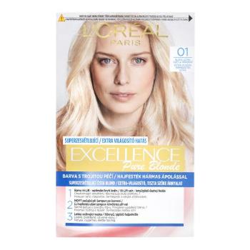 L'Oréal Paris Excellence Creme Triple Protection 48 ml barva na vlasy pro ženy 01 Lightest Natural Blonde