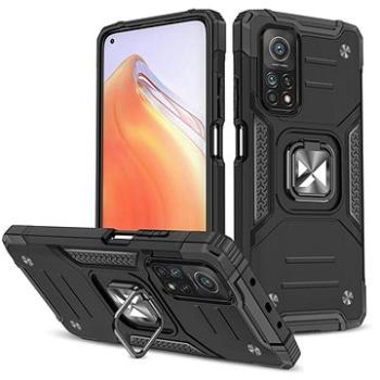 Ring Armor plastový kryt na Xiaomi Mi Poco M4 Pro 5G / Redmi Note 11 5G / 11T 5G / 11S 5G, černý (WOZ243305)