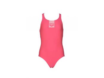 Dívčí plavky Arena G Basics jr. růžové Velikost: 10-11