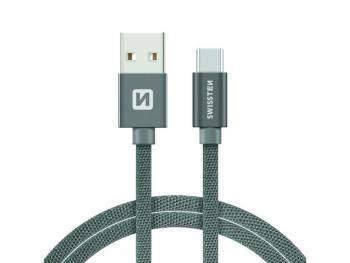 Kabel SWISSTEN 71521202 USB/USB-C 1,2m Grey