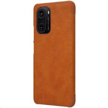 Nillkin Qin Book Pouzdro pro Xiaomi Poco F3 Brown