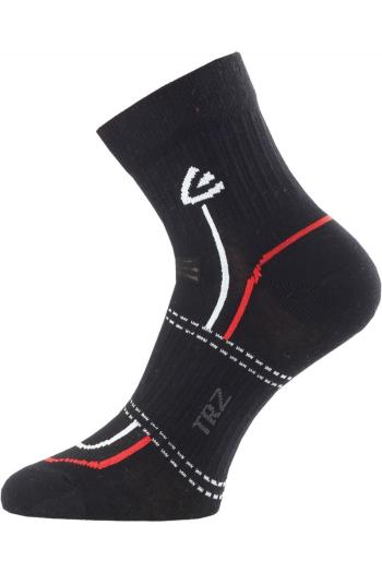 Lasting TRZ 900 ponožky pro aktivní sport černá Velikost: (34-37) S ponožky
