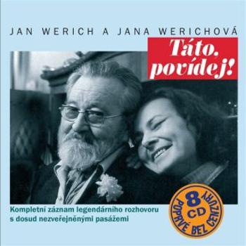 Táto, povídej! Komplet 8CD - Jan Werich, Jana Werichová - audiokniha