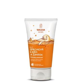 Weleda 2v1 sprchový krém a šampon Šťastný pomeranč 150 ml