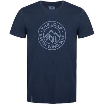 Loap BRANERO Pánské triko, modrá, velikost M