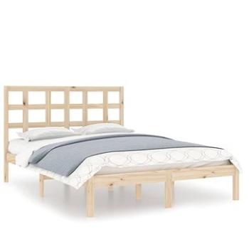 Rám postele masivní dřevo 120 × 200 cm, 3105465 (3105465)