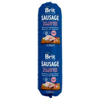 Salám Brit Sausage Chicken & White Fish 800g