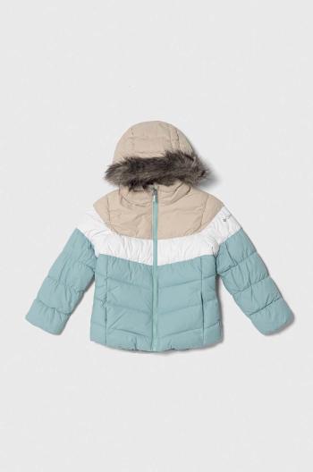 Dětská bunda Columbia G Arctic Blast II Jacket tyrkysová barva