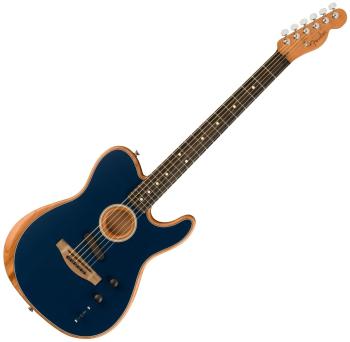 Fender American Acoustasonic Telecaster Steel Blue Elektroakustická kytara