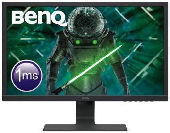 BenQ LCD GL2480 Black 24"/TN LED/FHD/12M:1/1ms/HDMI/DVI/VGA/Flicker-free/Low Blue Light/B.I., 9H.LHXLB.QBE