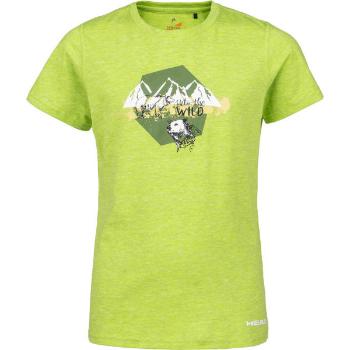 Head TREVISO Chlapecké triko, zelená, velikost 140-146
