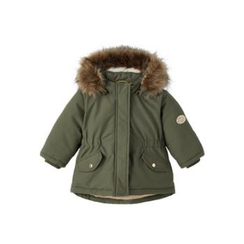 name it parka Nmfmace Olive Night