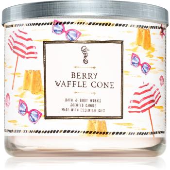 Bath & Body Works Berry Waffle Cone vonná svíčka 411 g