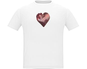 Pánské tričko Classic Heavy Srdce