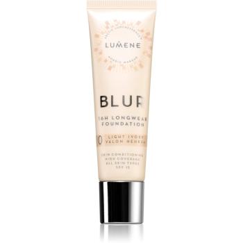 Lumene Nordic Makeup Blur dlouhotrvající make-up SPF 15 odstín 0 Light Ivory 30 ml