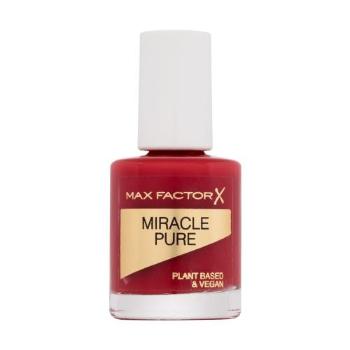 Max Factor Miracle Pure 12 ml lak na nehty pro ženy 305 Scarlet Poppy