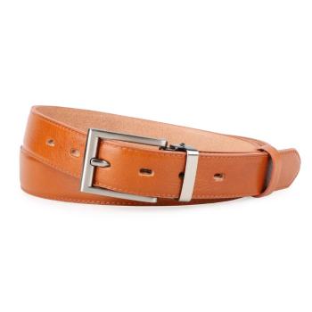 Penny Belts Pánský kožený opasek 30-020-1-42 světle hnědý - 105