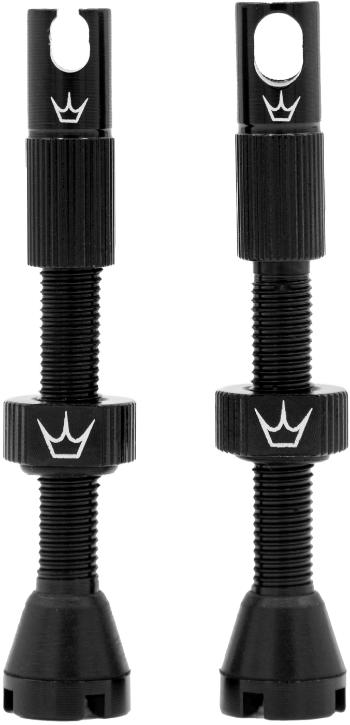 Peaty's X Chris King (Mk2) Black Tubeless Valves 42mm uni