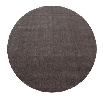 Ayyildiz koberce  160x160 (průměr) kruh cm Kusový koberec Ata 7000 mocca kruh - 160x160 (průměr) kruh cm Hnědá
