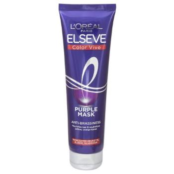 L'Oréal Paris Elseve Color-Vive Purple Mask 150 ml maska na vlasy pro ženy na blond vlasy