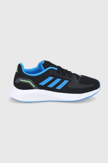 Dětské boty adidas Runfalcon 2.0 GX3533 černá barva