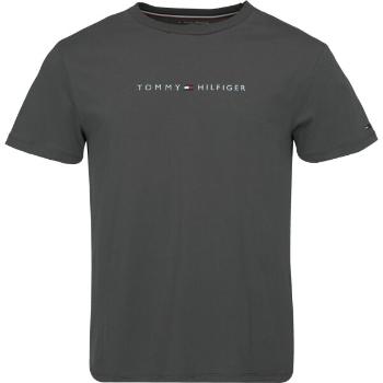 Tommy Hilfiger ORIGINAL SS TEE Pánské triko, tmavě šedá, velikost