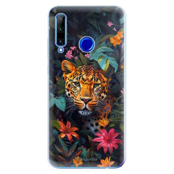 Odolné silikonové pouzdro iSaprio - Flower Jaguar - Huawei Honor 20 Lite