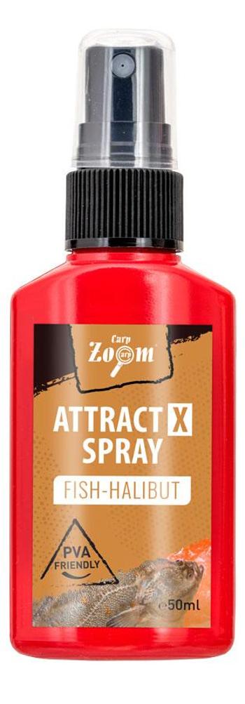 Carp zoom sprej atractx spray 50 ml - ryba halibut