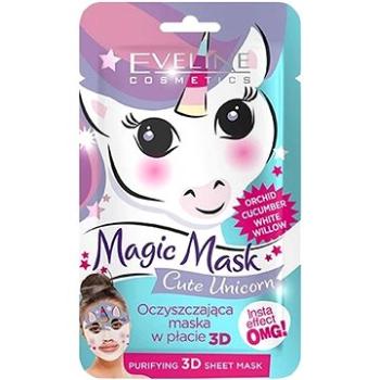 EVELINE COSMETICS Magic mask cute unicorn purifying 3D sheet mask (5901761986280)