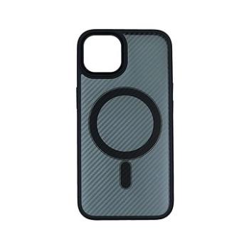 TopQ Kryt Magnetic Carbon iPhone 13 pevný tmavý 86989 (86989)