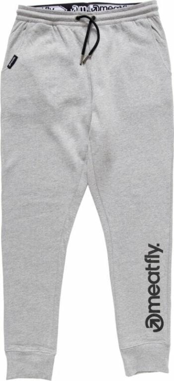 Meatfly Joy Sweatpants Heather Grey S Fitness kalhoty