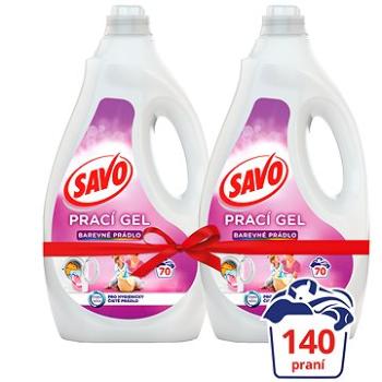 SAVO Barevné prádlo 2× 3,5 l (140 praní) (ppr364s2)